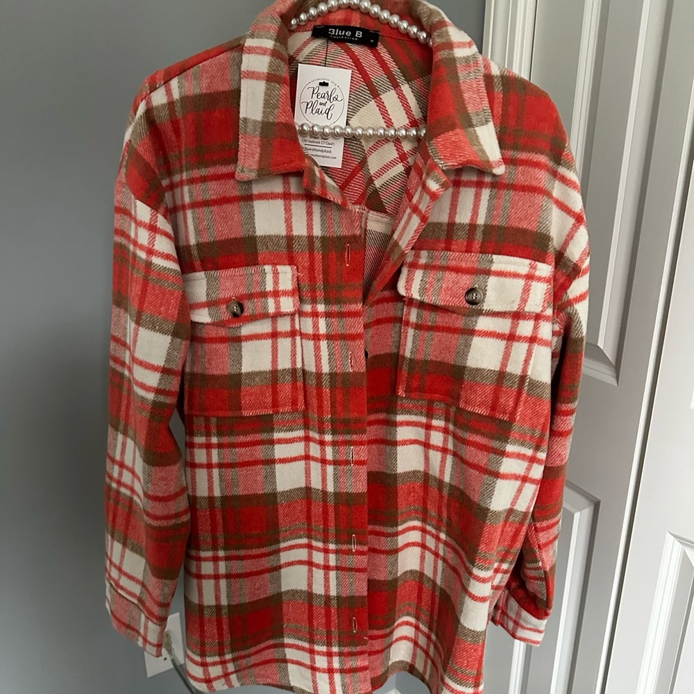 Button up feminine flannel